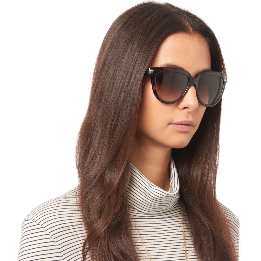 Valentino Rockstud Cat Eye Stud Sunglasses